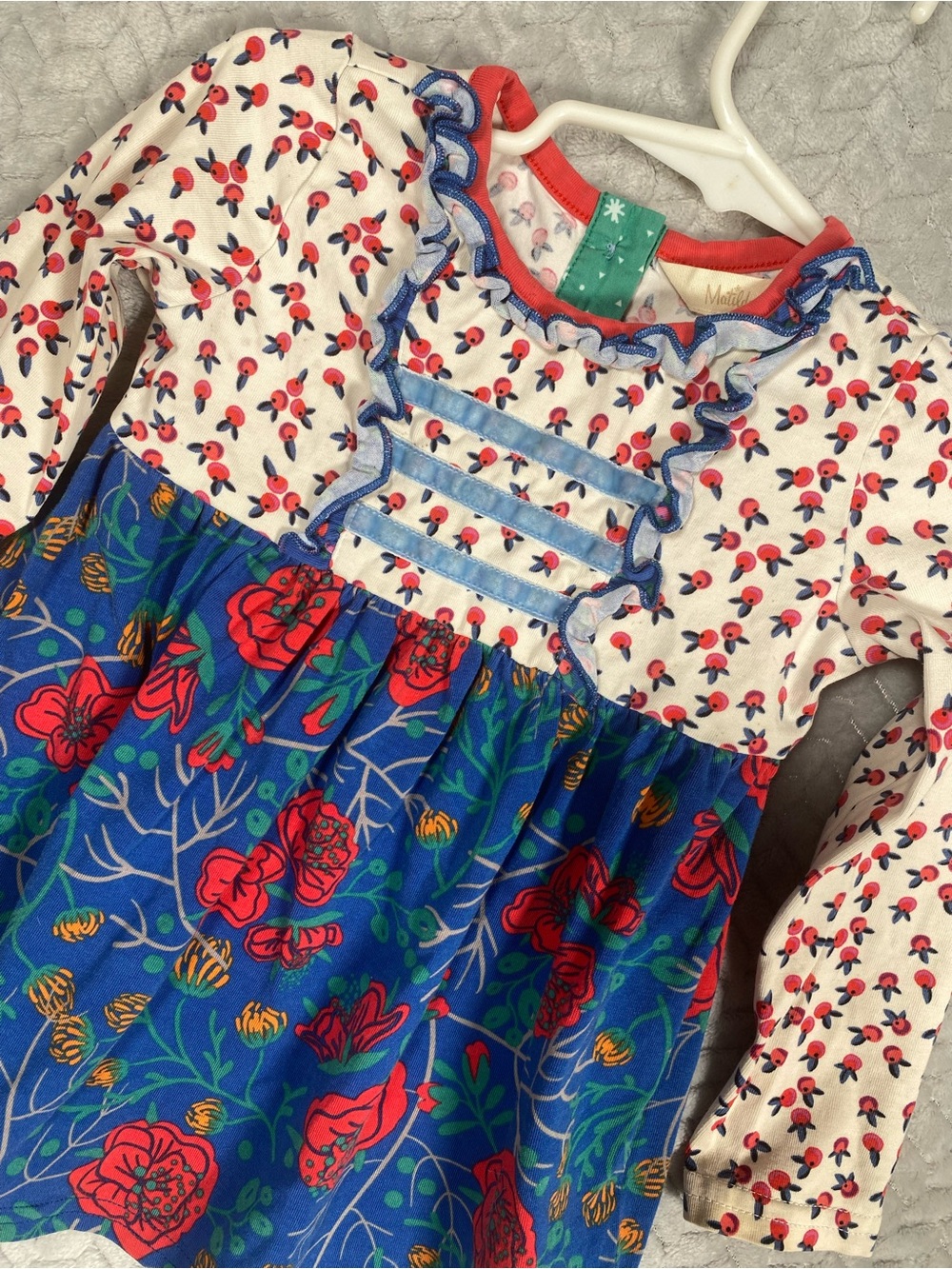Matilda Jane Winterberry Dress Tunic 18-24 Months Make Believe VGUC